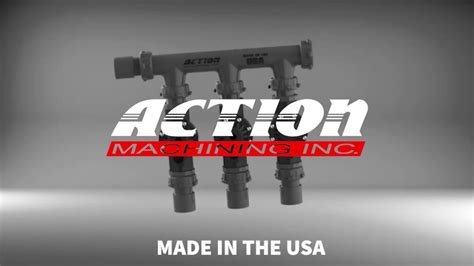 action cnc machining|action machine manifolds.